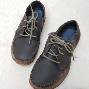 Merrell barefoot brown chocolate leather vibram 9